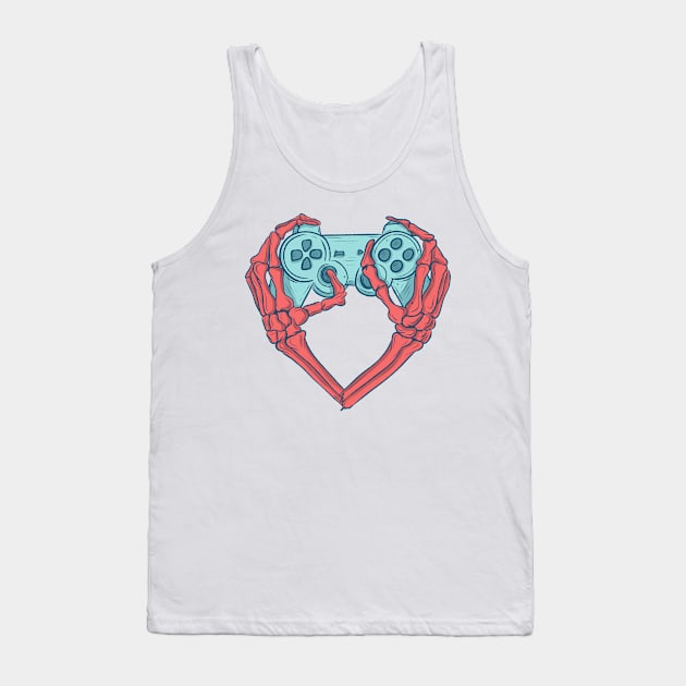 I heart video games Tank Top by Jess Adams